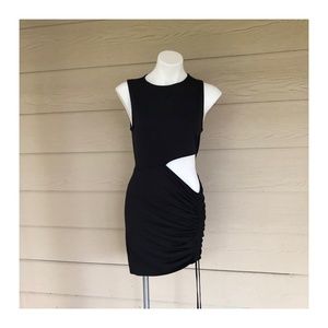 Tight date night party black dress